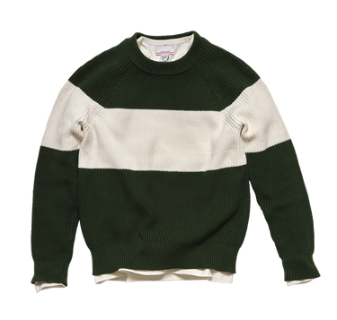 Hunter/White Stripe