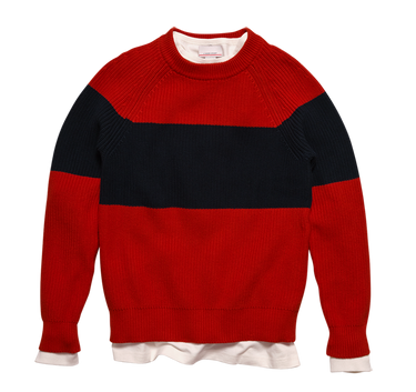 Red/Navy Stripe