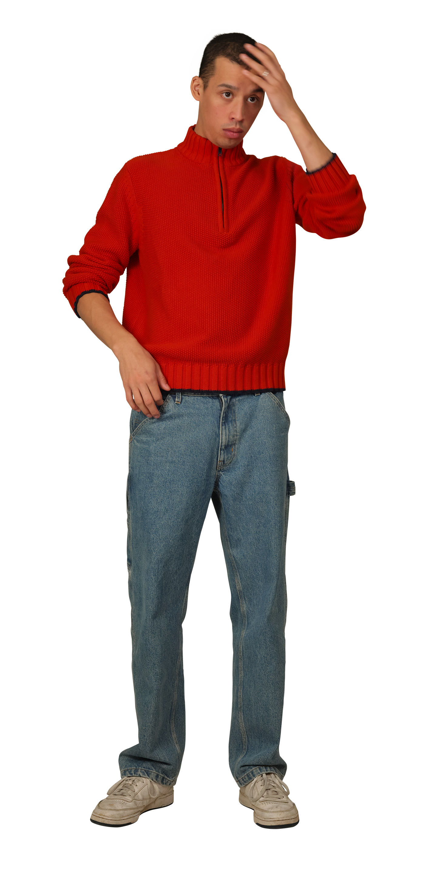 Quarter Zip Sweater