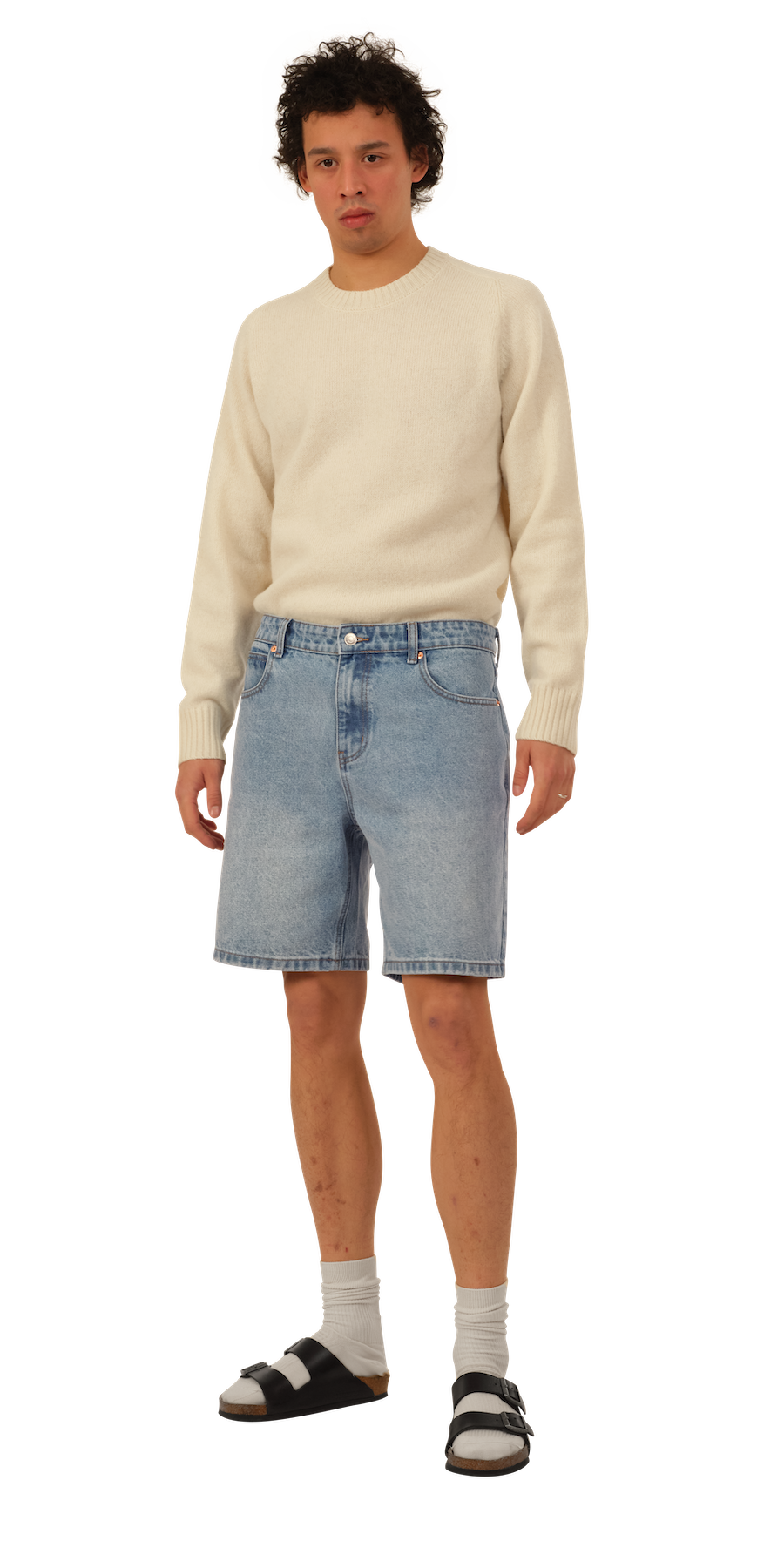 Five Pocket Jean Shorts
