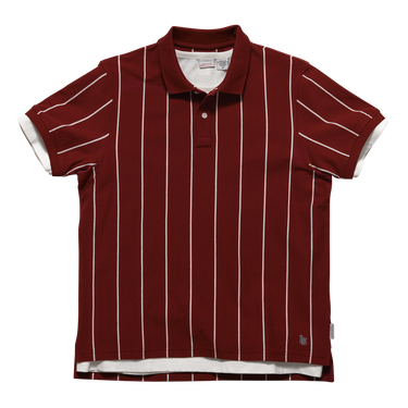 Maroon/White