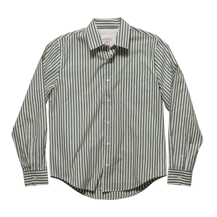 Green/White Stripe
