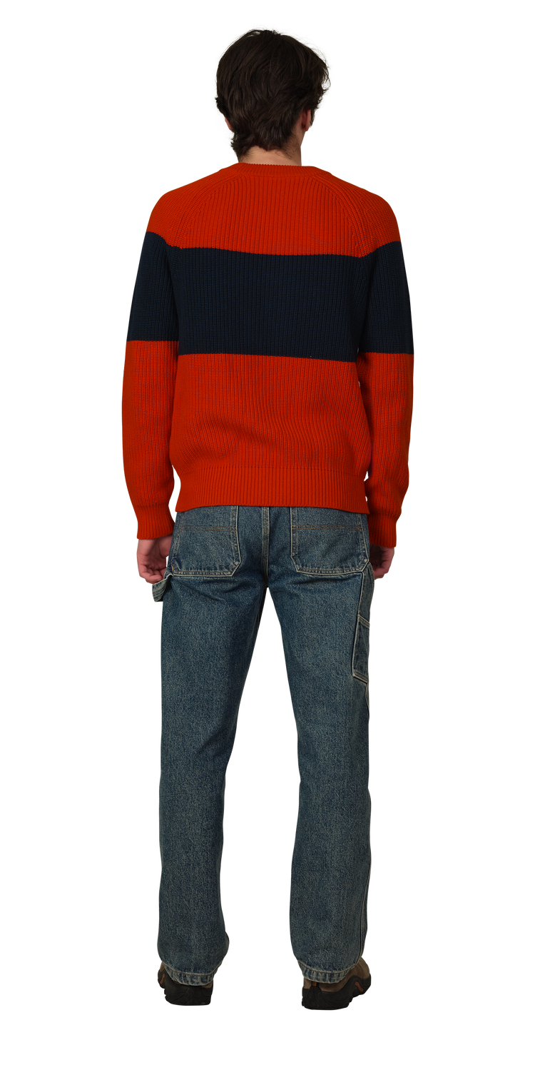 Red/Navy Stripe