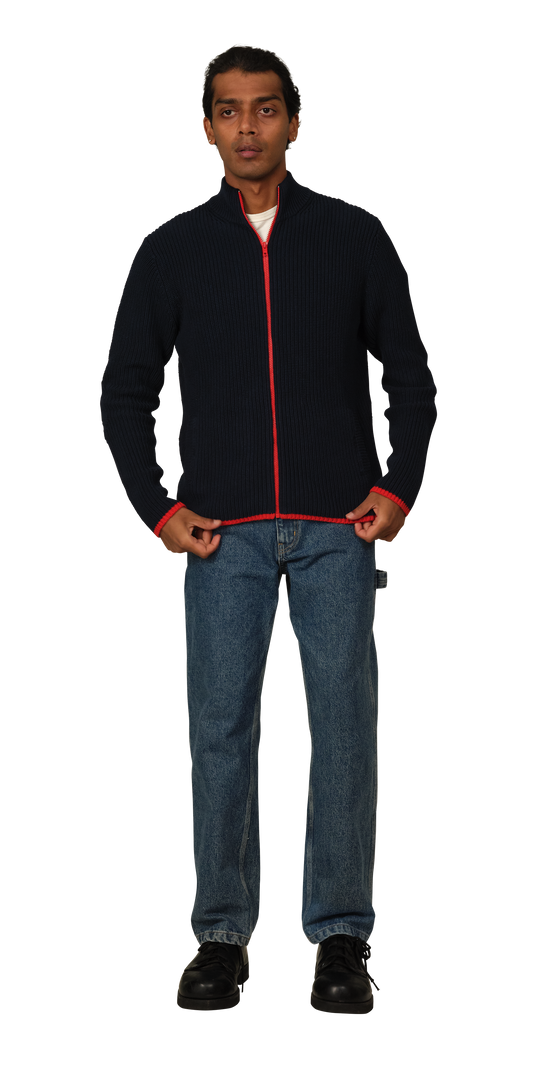 Navy/Red