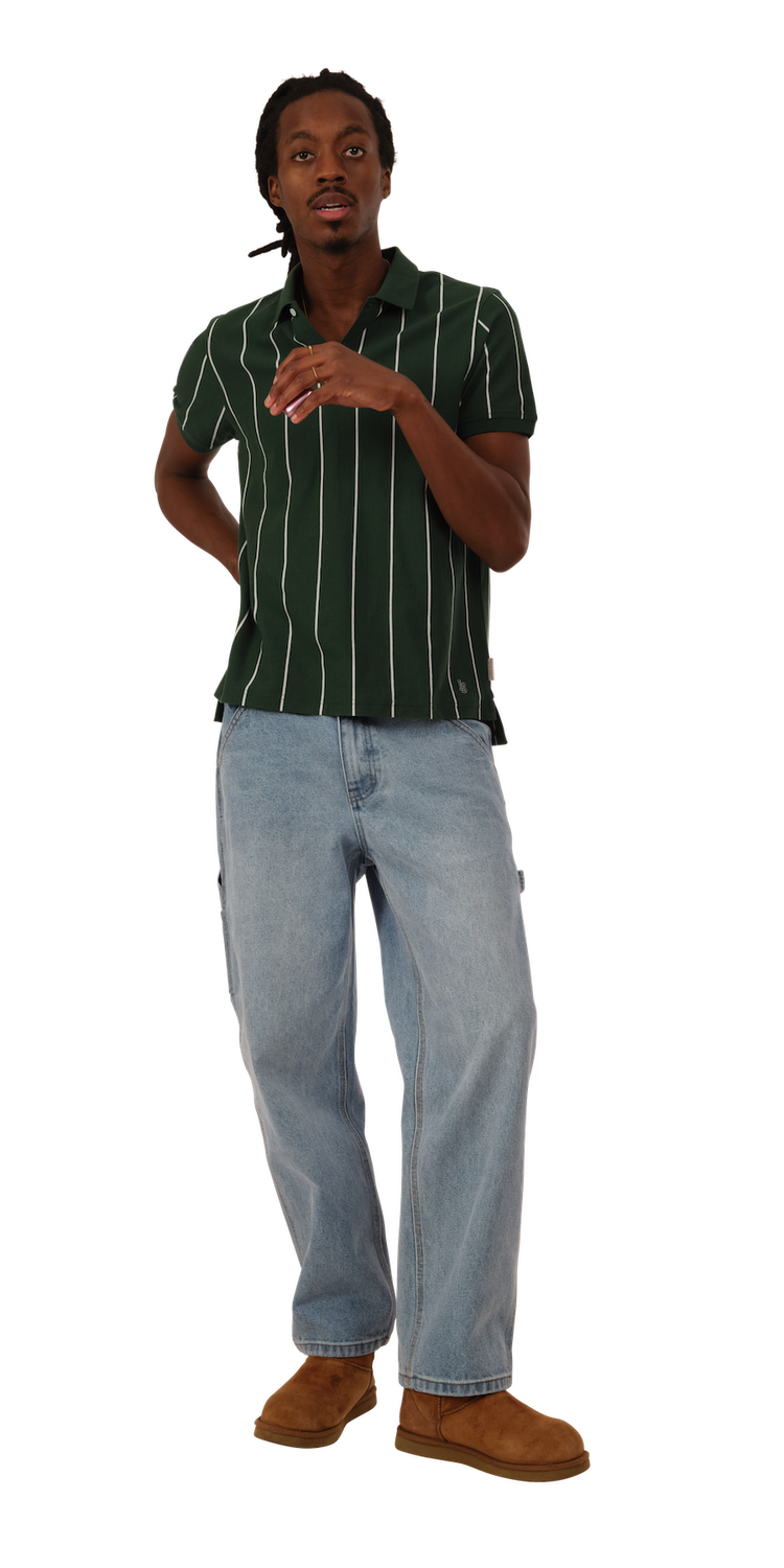 Hunter Green/White