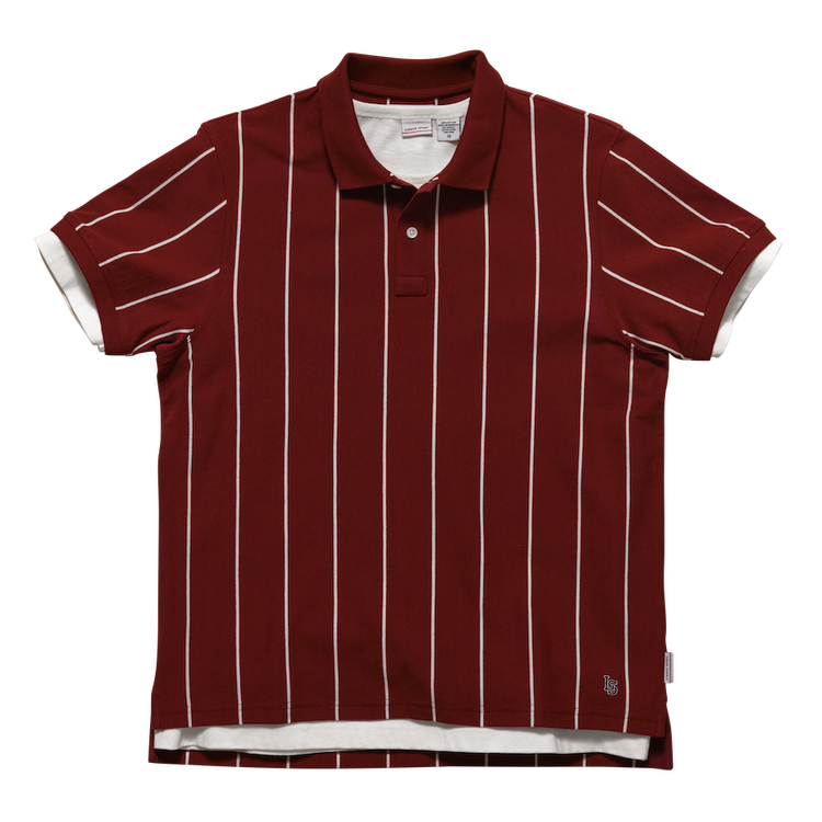 Maroon/White